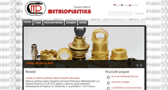 Desktop Screenshot of metaloplastika.rs